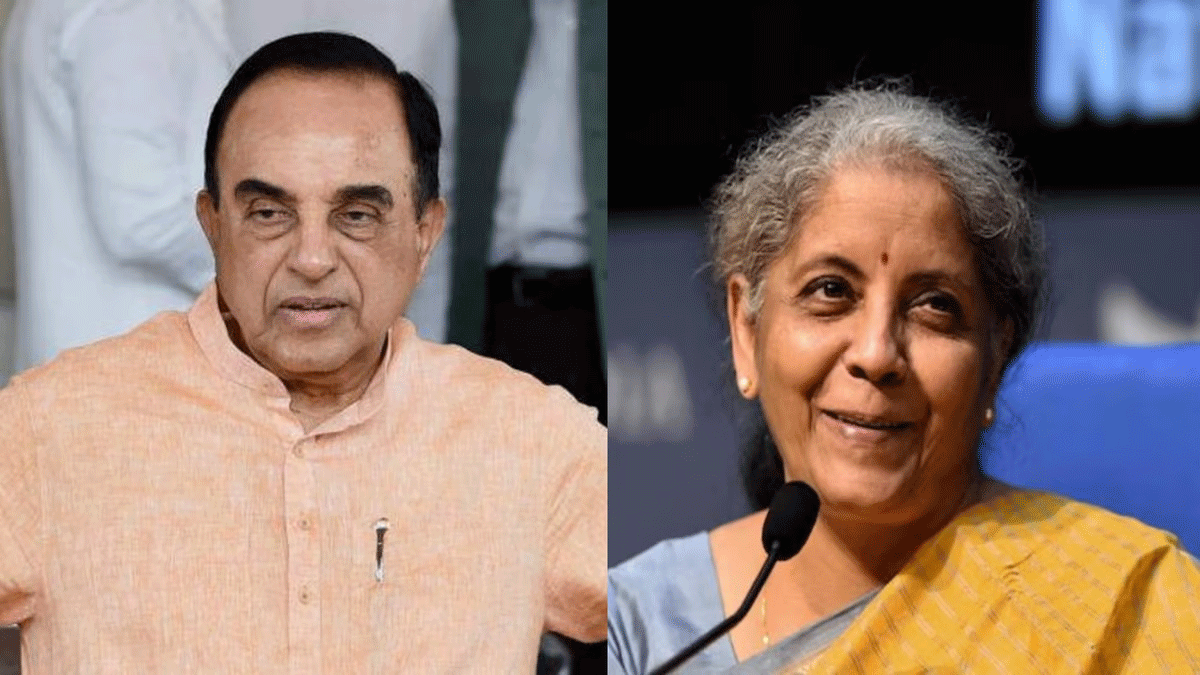 'Nimi' From 'JNU' 'Knows Only Nach & Gana': Subramanian Swamy Takes Potshot At FM Nirmala Sitharaman After Budget Presentation