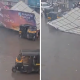 Massive Wooden Hoarding Collapses At Sahajanand Chowk In Kalyan; Several Vehicles Damaged, None Injured