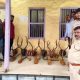 Mumbai: 17 Antler Trophies Seized After Forest Department & WWA Bust Wildlife Artefact Ring In Virar