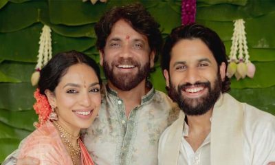 Naga Chaitanya & Sobhita Dhulipala Get Engaged, 'Delighted' Nagarjuna Shares FIRST Photos From Engagement Ceremony