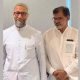 There was a split in Owaisi's party in Maharashtra. Mumbai President Fayaz Ahmed was removed from office before the elections.