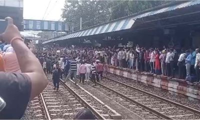 Badlapur Protest Affects Central Railway Services, No Trains Running Beyond Ambernath; Police On Spot