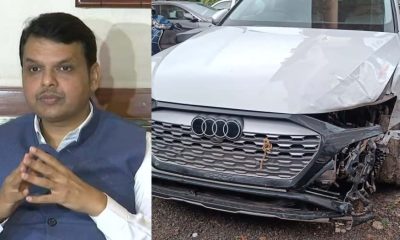 'Fadnavis Ineligible To Run Home Dept', Raut Says After BJP Leader Bawankule Son's Audi Car Accident