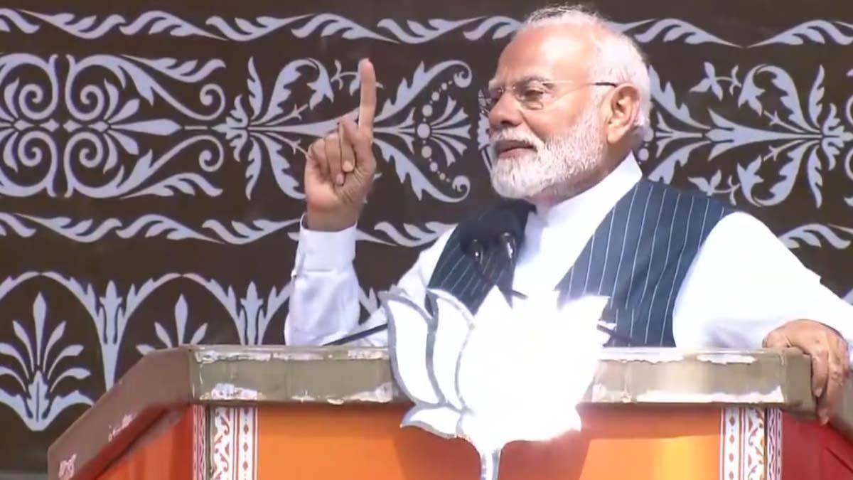 'This Year's Elections To J&K Assembly Are Going To Be Held Between 3 Dynasties & The Youth Of Jammu & Kashmir,' Says PM Modi In Doda