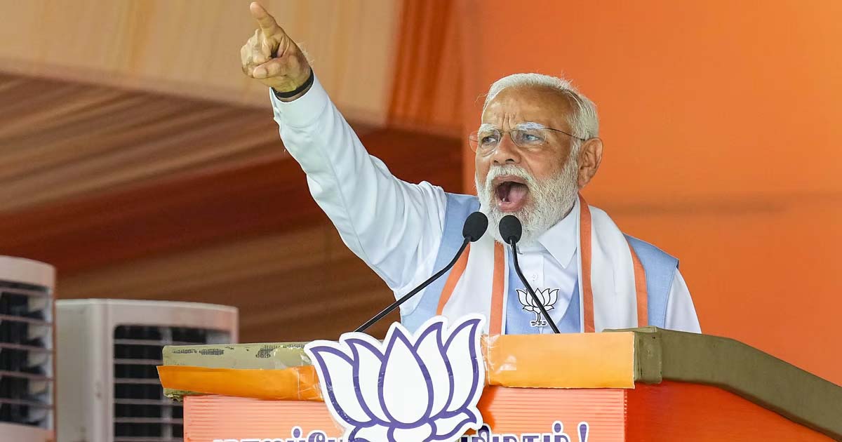 'Irresponsible' Congress Is A Hate-Spreading Factory: PM Modi