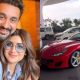 Shilpa Shetty Arrives In Rs 4.03 Crore New Red Ferrari Portofino At Mumbai Airport With Raj Kundra