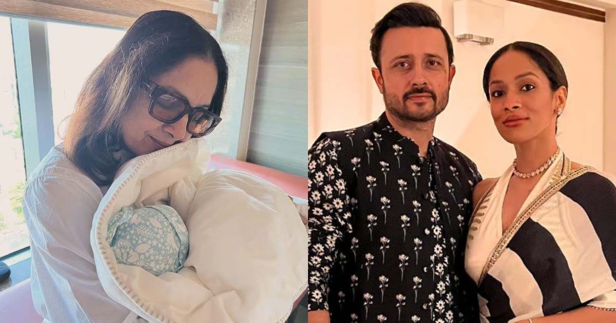 Nani Neena Gupta Shares FIRST Photo Of Masaba & Satyadeep Misra's Newborn Daughter