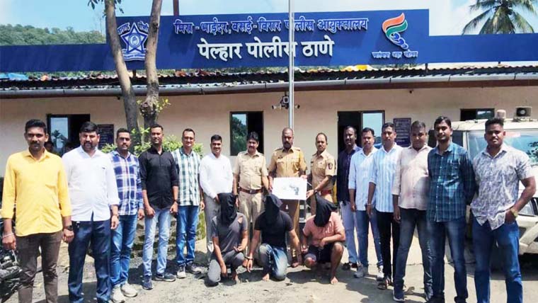 Mira Bhayandar: MBVV Cops Arrest UP-Based Criminals In Nallasopara, Seize Country-Made Pistol And Live Cartridges