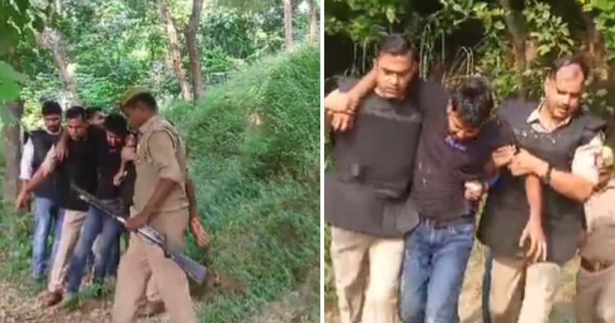 'Hum Bhaagna Chah Rahe The Fire Karke...Galti Hogayi Sir': Bahraich Murder Accused Apologises To UP Cops After Being Shot Near Nepal Border 