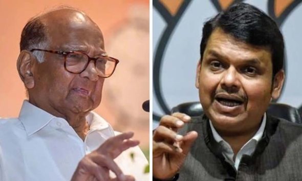 Maharashtra Elections 2024: Devendra Fadnavis Refers To Sharad Pawar As 'Owner Of Fake Narrative Factory'; Slams Opposition Over Claims About Industries Leaving State