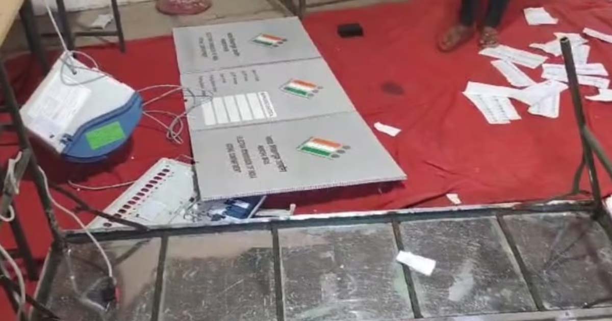 Maharashtra Elections: Mahayuti Workers Accused Of Vandalising Polling In Beed's Parli Constituency, Voting Halted